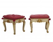 PAIR OF CONTINENTAL CREME PAIN