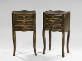 Pair of Continental Ebonized D