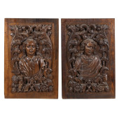 PAIR OF CONTINENTAL ECCLESIAST