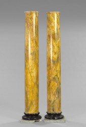 Pair of Continental Faux-Siena