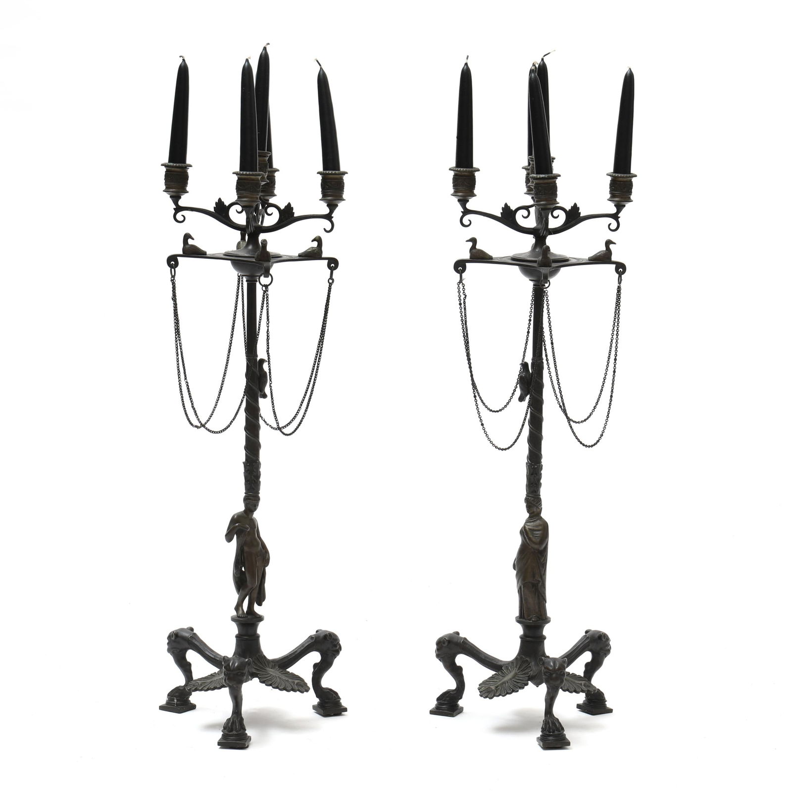 PAIR OF CONTINENTAL FIGURAL