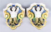 PAIR OF CONTINENTAL FIGURAL GL