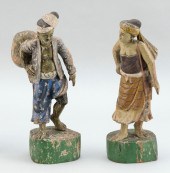 PAIR OF CONTINENTAL FIGURAL WO