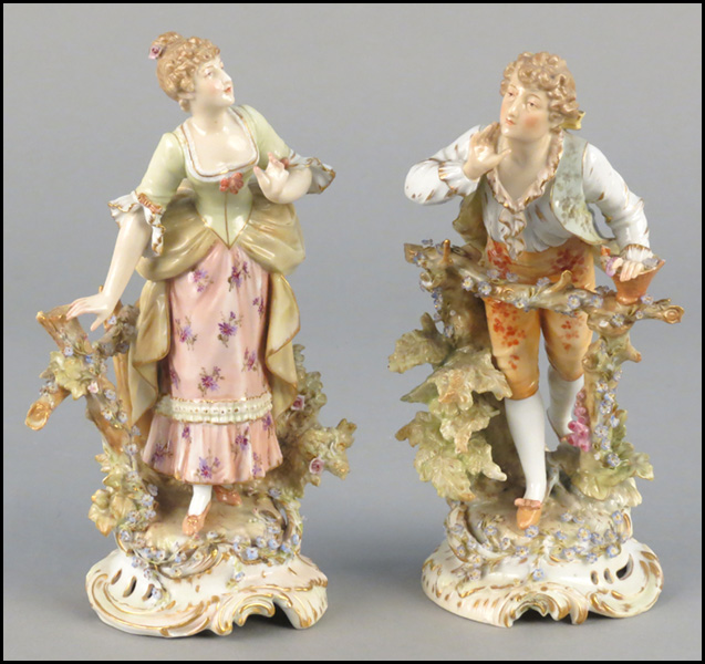 PAIR OF CONTINENTAL GILT AND
