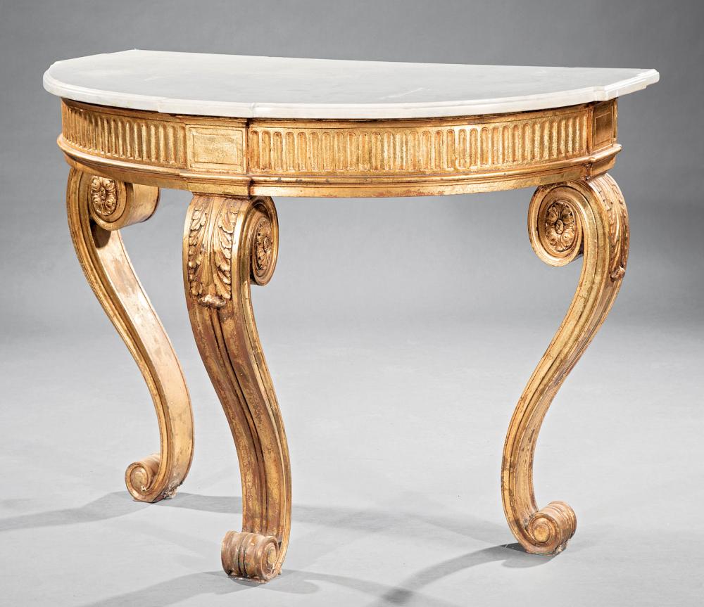 PAIR OF CONTINENTAL GILT BRONZE