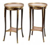 PAIR OF CONTINENTAL GILT BRONZ