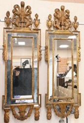 PAIR OF CONTINENTAL GILT WOOD