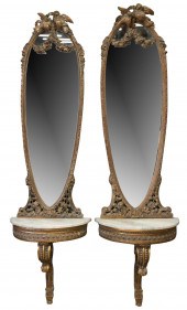 PAIR OF CONTINENTAL GILTWOOD C