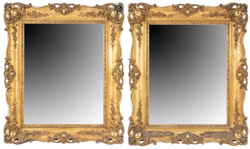 PAIR OF CONTINENTAL GILTWOOD WALL