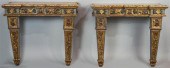 PAIR OF CONTINENTAL NEOCLASSIC
