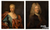 PAIR OF CONTINENTAL OIL ON CAN