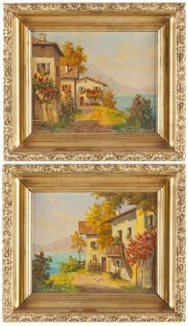 Pair of Continental Paintings