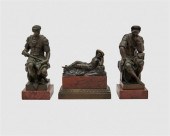 PAIR OF CONTINENTAL PATINATED