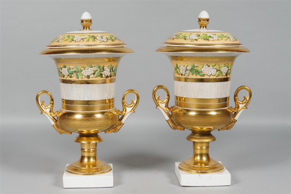 PAIR OF CONTINENTAL POLYCHROME