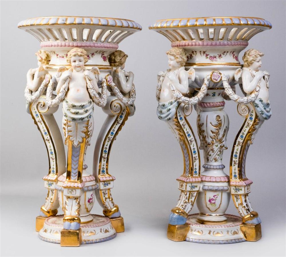 PAIR OF CONTINENTAL REPRODUCTION