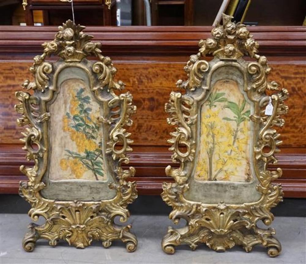 PAIR OF CONTINENTAL ROCOCO STYLE