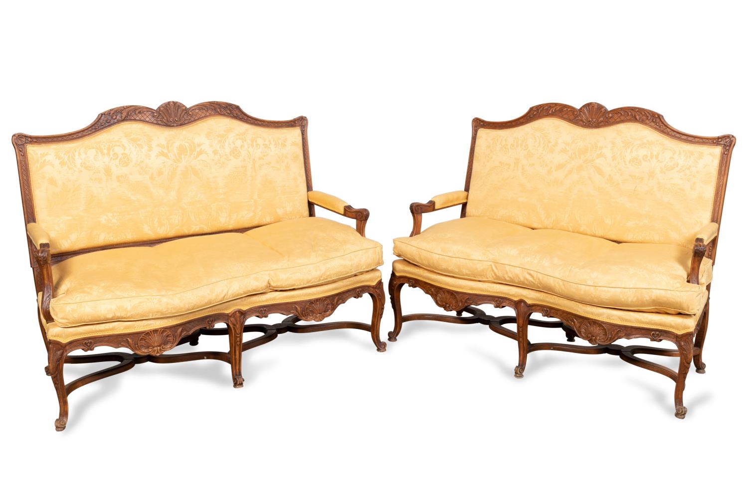 PAIR OF CONTINENTAL ROCOCO STYLE