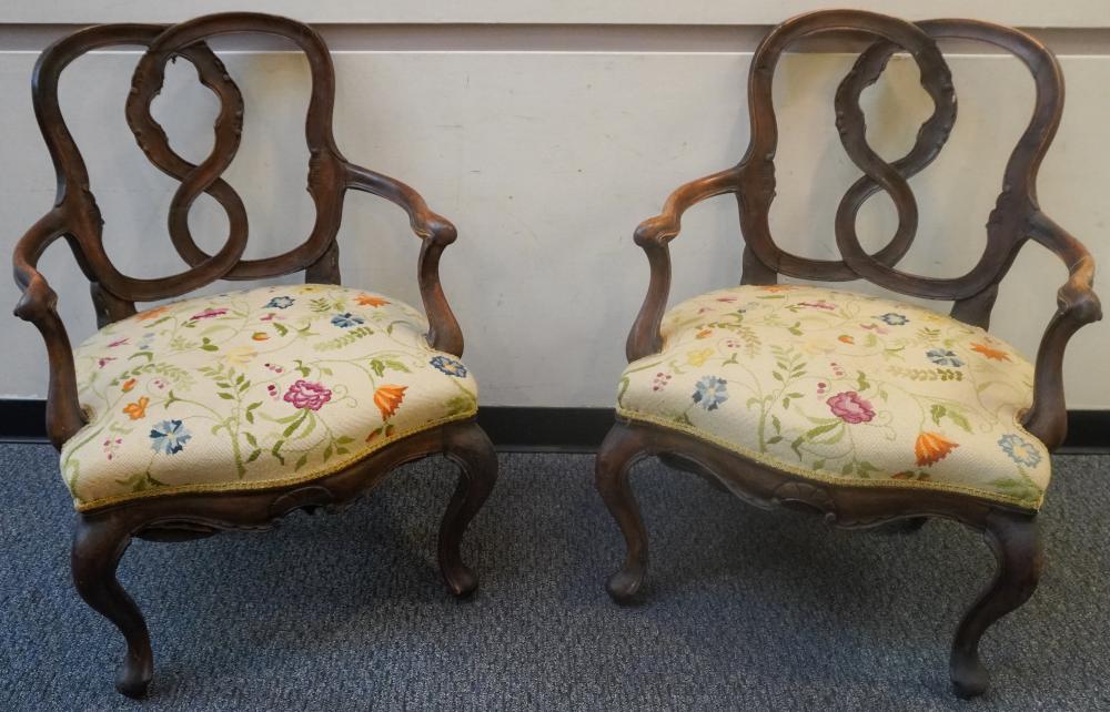 PAIR OF CONTINENTAL ROCOCO STYLE