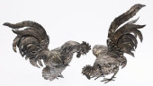 PAIR OF CONTINENTAL SILVER FIG