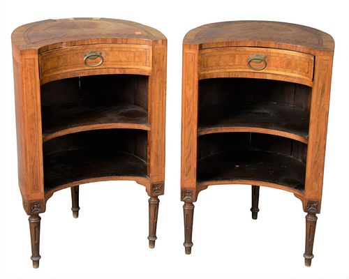PAIR OF CONTINENTAL STANDS,