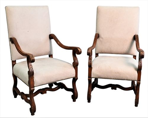 PAIR OF CONTINENTAL STYLE LEATHER