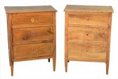 PAIR OF CONTINENTAL THREE DRAW