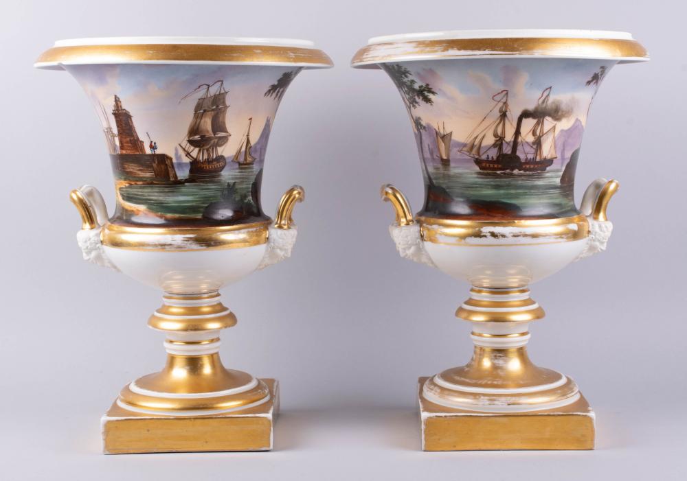 PAIR OF CONTINENTAL TOPOGRAPHICAL