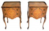 PAIR OF CONTINENTAL TWO DRAWER