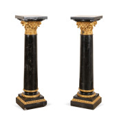 PAIR OF CORINTHIAN COLUMN FORM