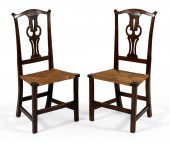 PAIR OF COUNTRY CHIPPENDALE RU