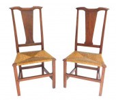 PAIR OF COUNTRY CHIPPENDALE SI