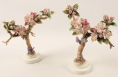 PAIR OF CRABAPPLE AND BUTTERFL