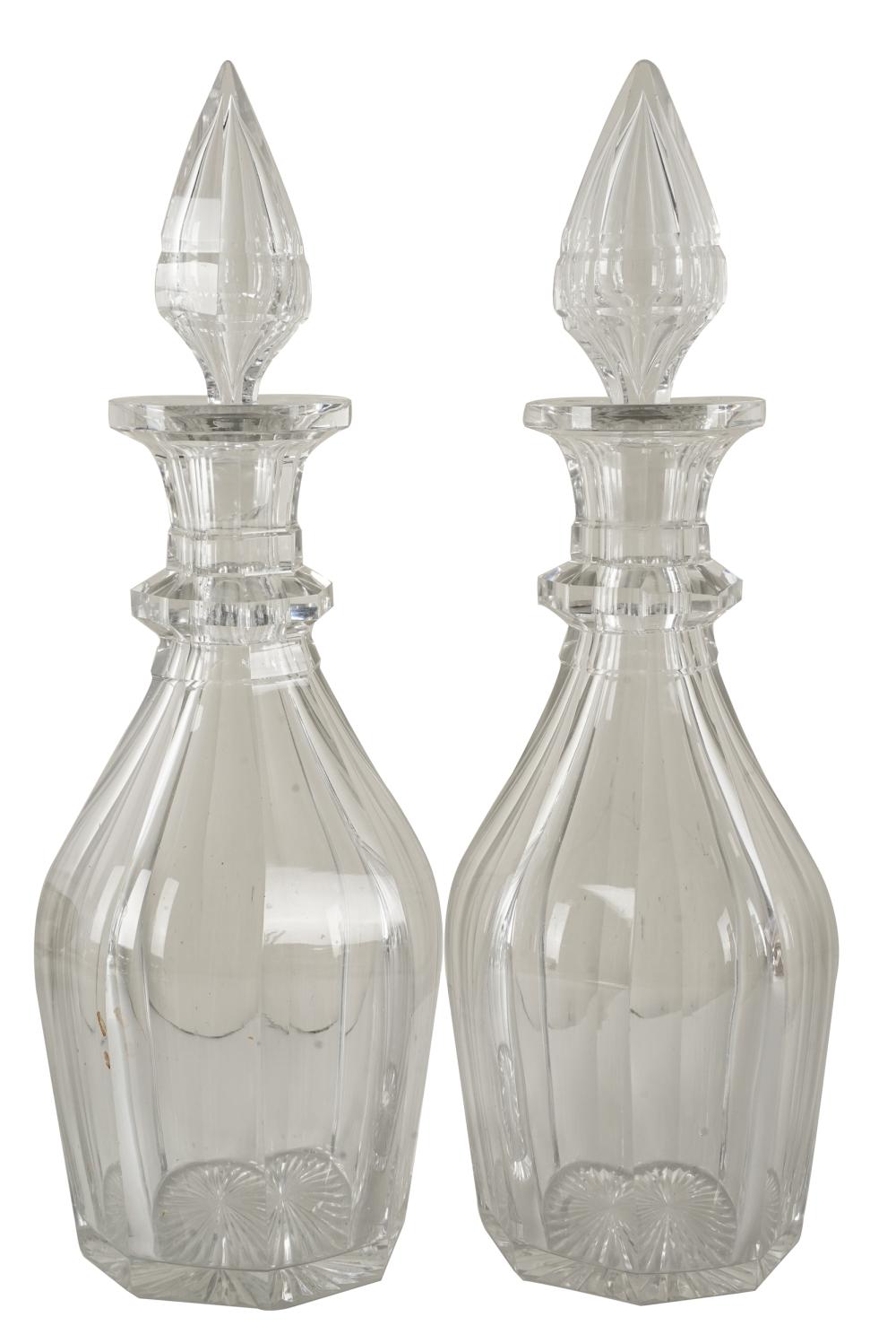 PAIR OF CRYSTAL