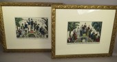 PAIR OF CURRIER & IVES PRINTSc