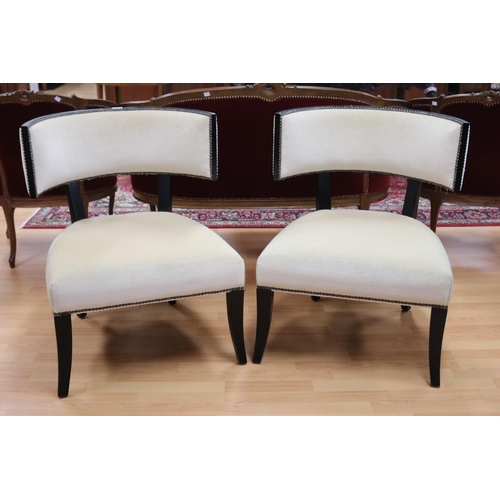 Pair of custom designer sabre leg