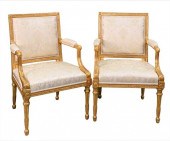PAIR OF CUSTOM FRENCH LOUIS XV