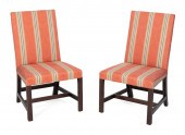 PAIR OF CUSTOM-MADE CHIPPENDAL