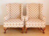 PAIR OF CUSTOM SLIP-COVERED WI