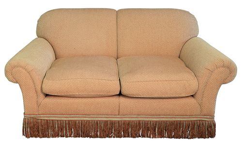 PAIR OF CUSTOM UPHOLSTERED
