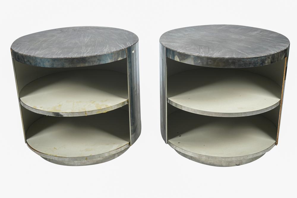 PAIR OF CYLINDRICAL END