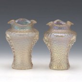 PAIR OF CZECHOSLOVAKIAN ART GL