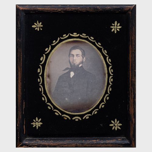 PAIR OF DAGUERROTYPE AND REVERSE