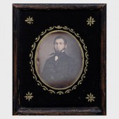 PAIR OF DAGUERROTYPE AND REVER