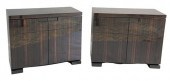 PAIR OF DAKOTA JACKSON LACQUER