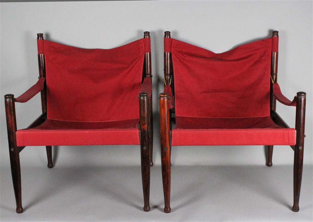 PAIR OF DANISH MODERN ROSEWOOD