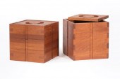 PAIR OF DANISH MODERN-STYLE TE