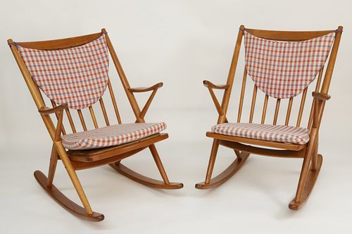 PAIR OF DANISH MODERN TEAK