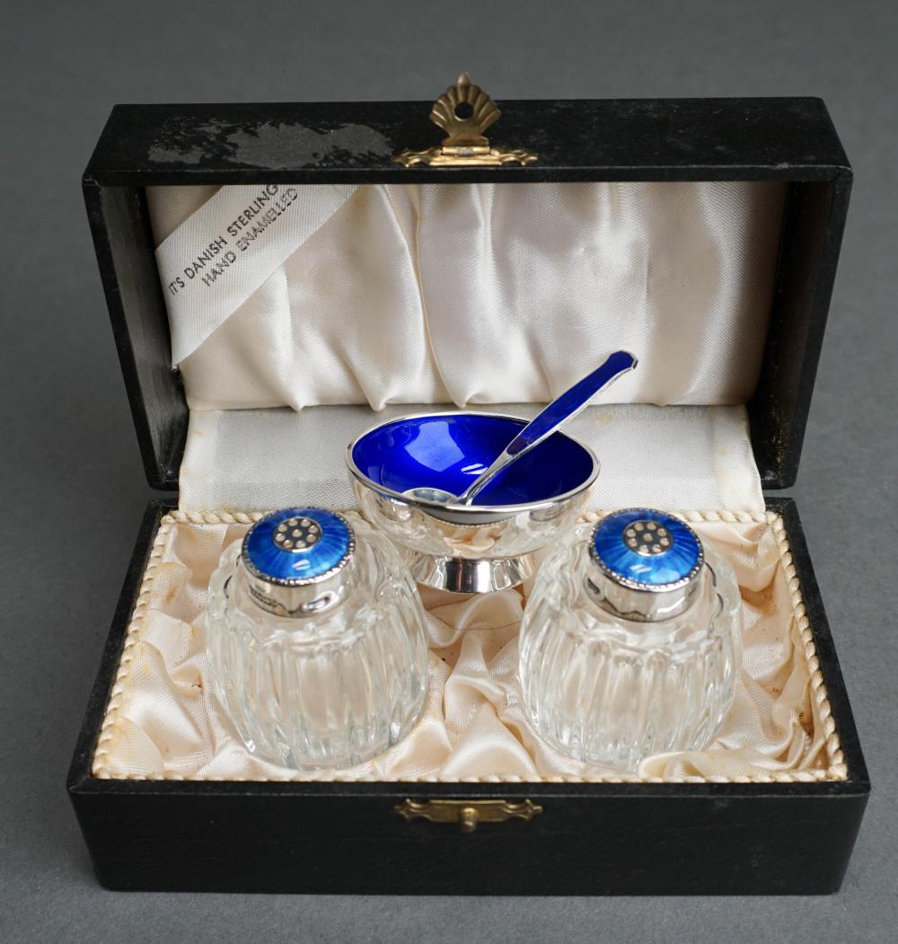 PAIR OF DANISH STERLING SILVER