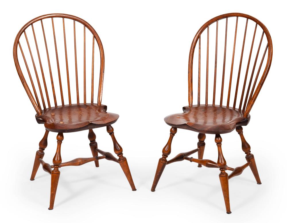 PAIR OF DAVID LEFORT BOWBACK