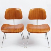 PAIR OF DCM EAMES HERMAN MILLE